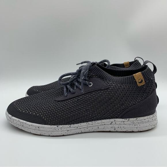 NWOT Saola Mindo Feather Light Lace Up Knit Athleisure Sneaker Dark Grey Sz 9.5 - Picture 7 of 12